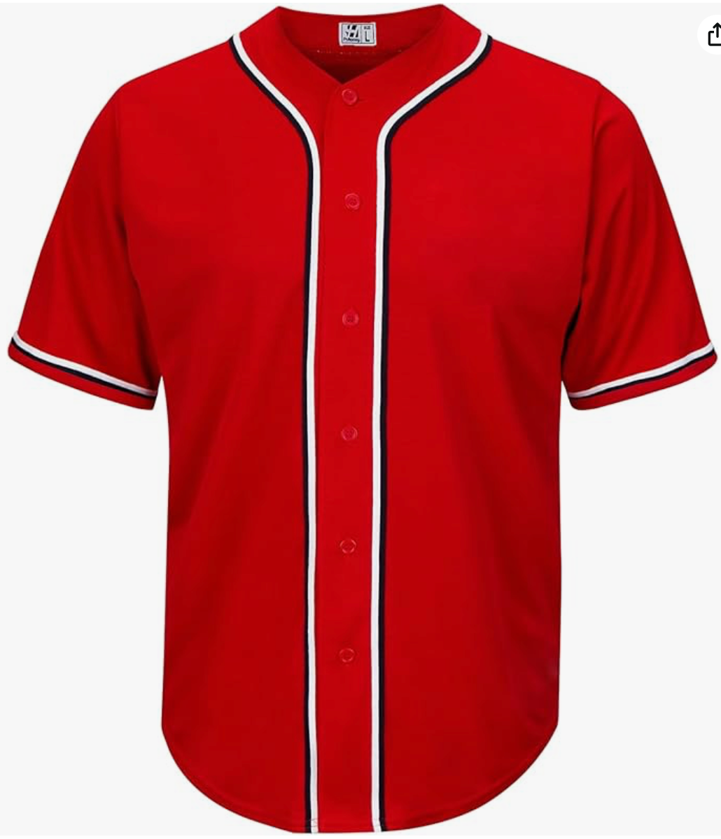 8411 Baseball Jersey