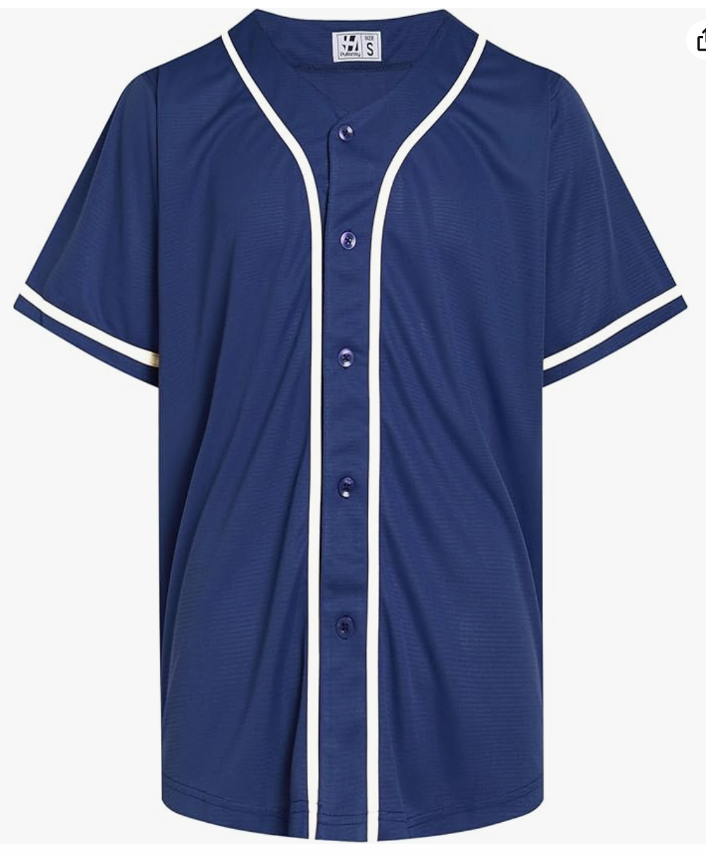 8411 Baseball Jersey