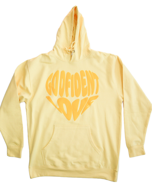 GODFIDENT LOVE HOODIE - SPRING COLORS