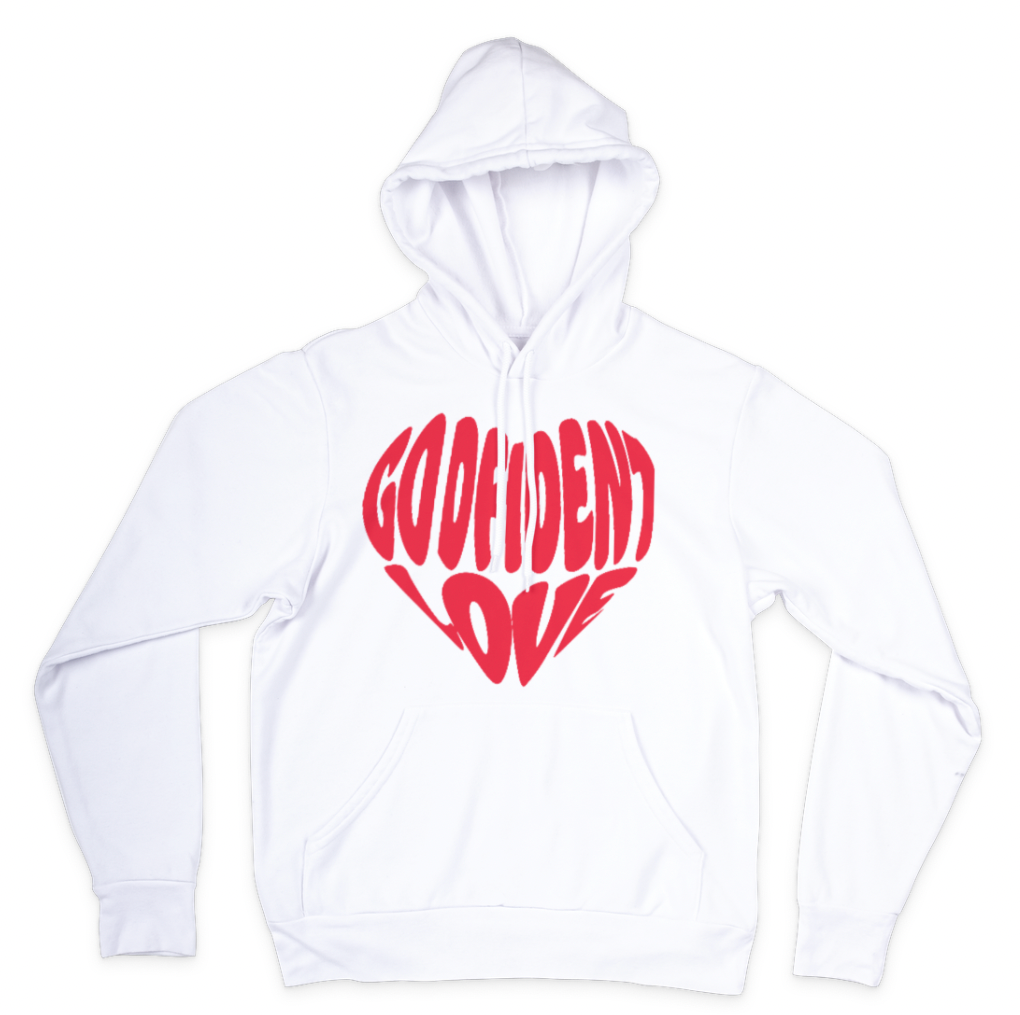 A GODFIDENT LOVE HOODIE