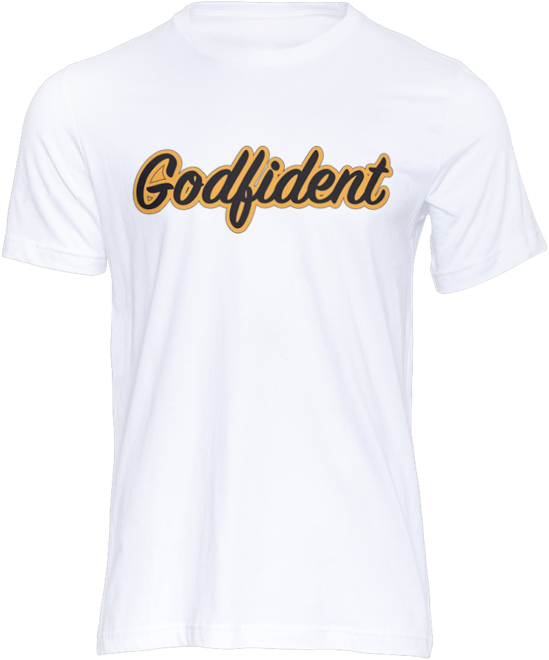 Godfident Signature - Black or White SS Black & Yellow