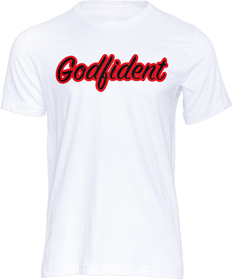 Godfident Signature - Black & Red  or White Red SS