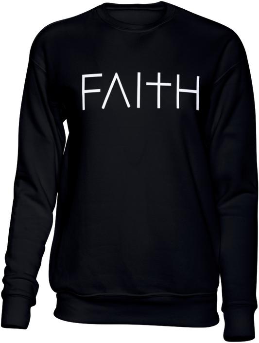 FAITH Sweatshirt - Black or White