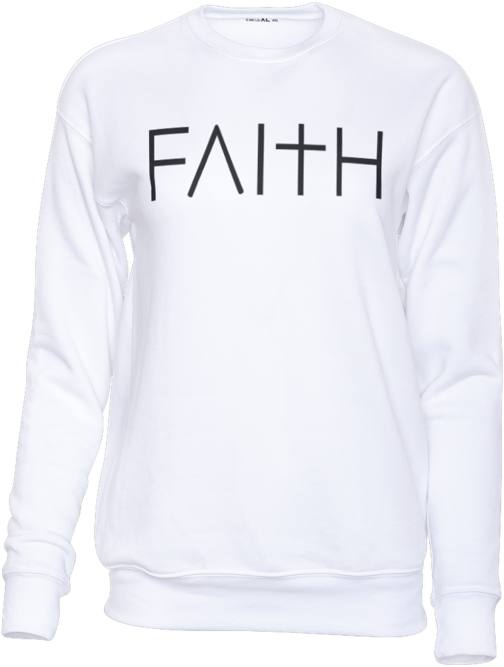 FAITH Sweatshirt - Black or White