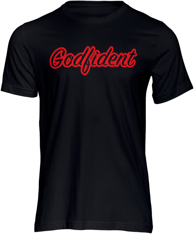 Godfident Signature - Black & Red  or White Red SS